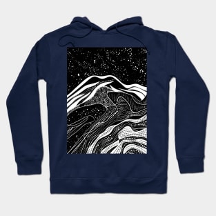 Under the starry night Hoodie